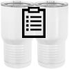 20 oz. Tall Stainless Steel Vacuum Insulated Tumbler White Thumbnail