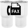 20 oz. Tall Stainless Steel Vacuum Insulated Tumbler White Thumbnail