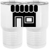 20 oz. Tall Stainless Steel Vacuum Insulated Tumbler White Thumbnail