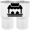 20 oz. Tall Stainless Steel Vacuum Insulated Tumbler White Thumbnail