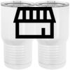 20 oz. Tall Stainless Steel Vacuum Insulated Tumbler White Thumbnail