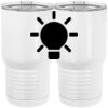 20 oz. Tall Stainless Steel Vacuum Insulated Tumbler White Thumbnail