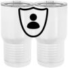20 oz. Tall Stainless Steel Vacuum Insulated Tumbler White Thumbnail