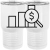 20 oz. Tall Stainless Steel Vacuum Insulated Tumbler White Thumbnail