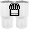 20 oz. Tall Stainless Steel Vacuum Insulated Tumbler White Thumbnail