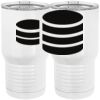 20 oz. Tall Stainless Steel Vacuum Insulated Tumbler White Thumbnail