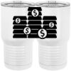 20 oz. Tall Stainless Steel Vacuum Insulated Tumbler White Thumbnail