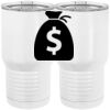 20 oz. Tall Stainless Steel Vacuum Insulated Tumbler White Thumbnail