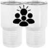 20 oz. Tall Stainless Steel Vacuum Insulated Tumbler White Thumbnail