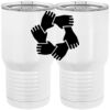 20 oz. Tall Stainless Steel Vacuum Insulated Tumbler White Thumbnail