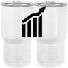 20 oz. Tall Stainless Steel Vacuum Insulated Tumbler White Thumbnail