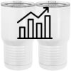 20 oz. Tall Stainless Steel Vacuum Insulated Tumbler White Thumbnail