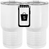 20 oz. Tall Stainless Steel Vacuum Insulated Tumbler White Thumbnail