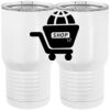 20 oz. Tall Stainless Steel Vacuum Insulated Tumbler White Thumbnail