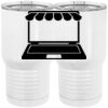 20 oz. Tall Stainless Steel Vacuum Insulated Tumbler White Thumbnail