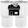 20 oz. Tall Stainless Steel Vacuum Insulated Tumbler White Thumbnail