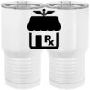 20 oz. Tall Stainless Steel Vacuum Insulated Tumbler White Thumbnail