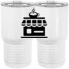 20 oz. Tall Stainless Steel Vacuum Insulated Tumbler White Thumbnail