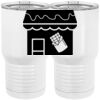 20 oz. Tall Stainless Steel Vacuum Insulated Tumbler White Thumbnail