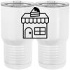 20 oz. Tall Stainless Steel Vacuum Insulated Tumbler White Thumbnail