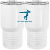 20 oz. Tall Stainless Steel Vacuum Insulated Tumbler White Thumbnail