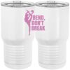 20 oz. Tall Stainless Steel Vacuum Insulated Tumbler White Thumbnail