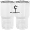 20 oz. Tall Stainless Steel Vacuum Insulated Tumbler White Thumbnail