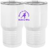 20 oz. Tall Stainless Steel Vacuum Insulated Tumbler White Thumbnail