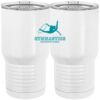 20 oz. Tall Stainless Steel Vacuum Insulated Tumbler White Thumbnail