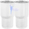 20 oz. Tall Stainless Steel Vacuum Insulated Tumbler White Thumbnail