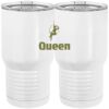 20 oz. Tall Stainless Steel Vacuum Insulated Tumbler White Thumbnail