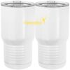 20 oz. Tall Stainless Steel Vacuum Insulated Tumbler White Thumbnail