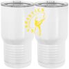 20 oz. Tall Stainless Steel Vacuum Insulated Tumbler White Thumbnail