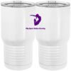 20 oz. Tall Stainless Steel Vacuum Insulated Tumbler White Thumbnail