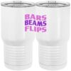 20 oz. Tall Stainless Steel Vacuum Insulated Tumbler White Thumbnail