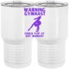 20 oz. Tall Stainless Steel Vacuum Insulated Tumbler White Thumbnail