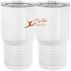 20 oz. Tall Stainless Steel Vacuum Insulated Tumbler White Thumbnail