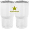 20 oz. Tall Stainless Steel Vacuum Insulated Tumbler White Thumbnail