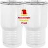 20 oz. Tall Stainless Steel Vacuum Insulated Tumbler White Thumbnail