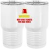 20 oz. Tall Stainless Steel Vacuum Insulated Tumbler White Thumbnail