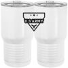 20 oz. Tall Stainless Steel Vacuum Insulated Tumbler White Thumbnail