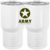 20 oz. Tall Stainless Steel Vacuum Insulated Tumbler White Thumbnail