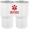 20 oz. Tall Stainless Steel Vacuum Insulated Tumbler White Thumbnail