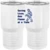 20 oz. Tall Stainless Steel Vacuum Insulated Tumbler White Thumbnail