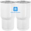 20 oz. Tall Stainless Steel Vacuum Insulated Tumbler White Thumbnail