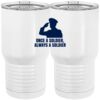 20 oz. Tall Stainless Steel Vacuum Insulated Tumbler White Thumbnail