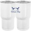 20 oz. Tall Stainless Steel Vacuum Insulated Tumbler White Thumbnail