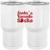 20 oz. Tall Stainless Steel Vacuum Insulated Tumbler White Thumbnail