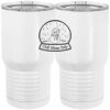 20 oz. Tall Stainless Steel Vacuum Insulated Tumbler White Thumbnail