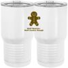 20 oz. Tall Stainless Steel Vacuum Insulated Tumbler White Thumbnail
